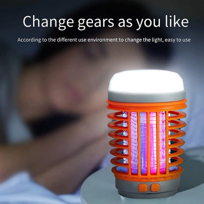 Mosquito Trap UV Light Solar & USB 4K Coverage