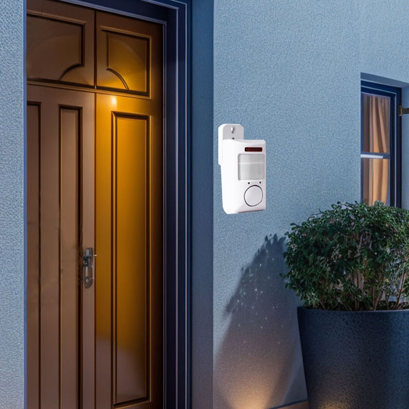 Motion Detector 105 dB Alarm Wireless Battery-Powered