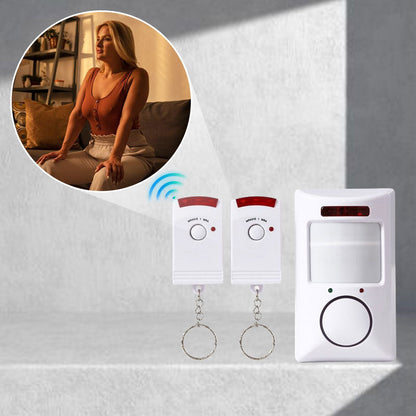 Motion Detector 105 dB Alarm Wireless Battery-Powered
