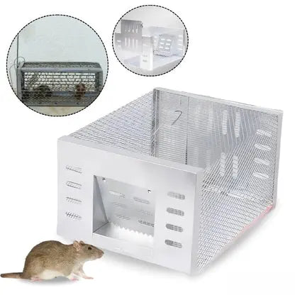 Mouse Trap Highly Sensitive One-Way Door Galvanized Steel Mesh