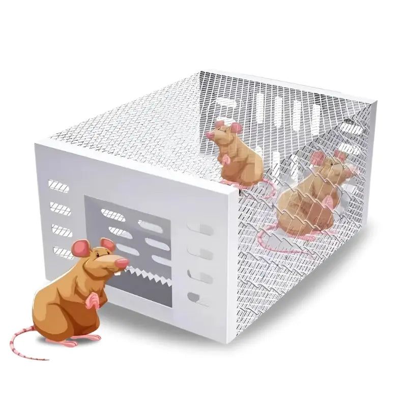 Mouse Trap Highly Sensitive One-Way Door Galvanized Steel Mesh