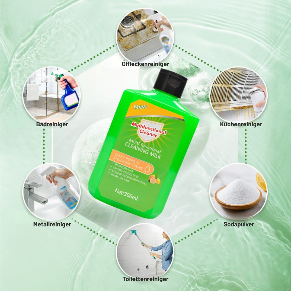 Multi-Purpose Cleaner Kitchen & Bathroom Mild Formula Lemon Scent