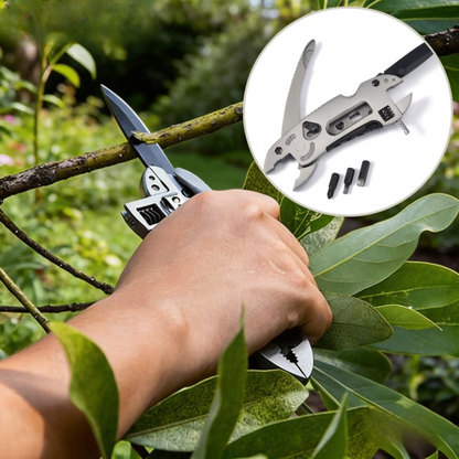 Multifunction Pliers Compact Stainless Steel Locking System