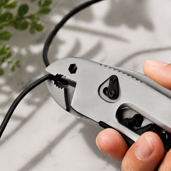 Multifunction Pliers Compact Stainless Steel Locking System