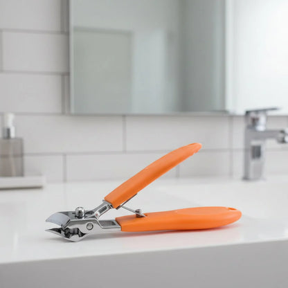 Nail Clipper Extra-Wide Opening Stainless Steel Blade & Anti-Splash Guard