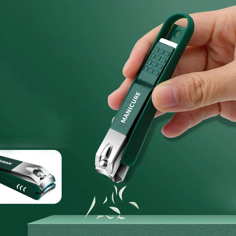 Nail Clipper Set of 3 Anti-Splash Stainless Steel