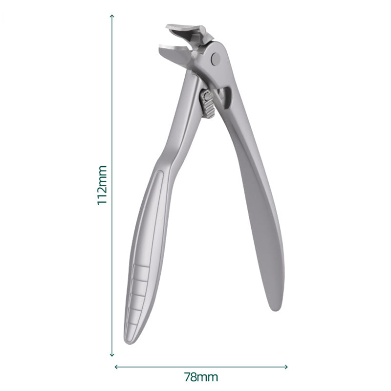 Nail Clipper Stainless Steel Ergonomic Handle & Nail Catcher