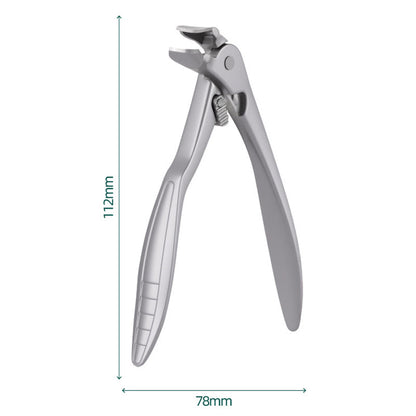 Nail Clipper Stainless Steel Ergonomic Handle & Nail Catcher