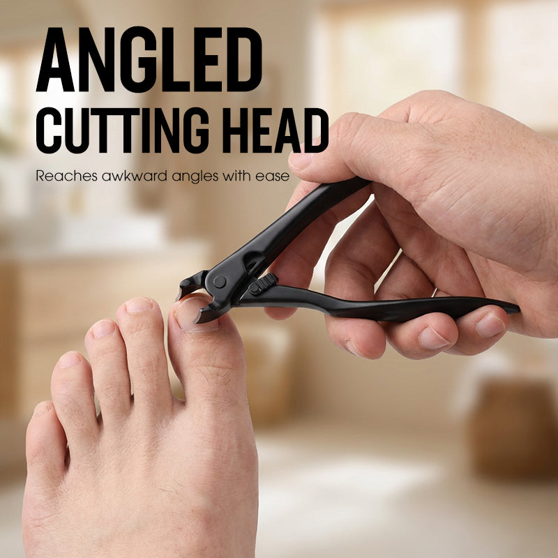 Nail Clipper Stainless Steel Ergonomic Handle & Nail Catcher