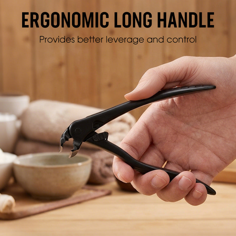 Nail Clipper Stainless Steel Ergonomic Handle & Nail Catcher