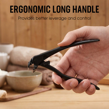 Nail Clipper Stainless Steel Ergonomic Handle & Nail Catcher