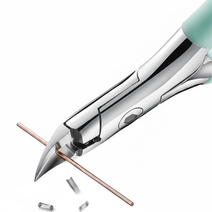 Nail Clippers Curved Precision Blades Splash Guard