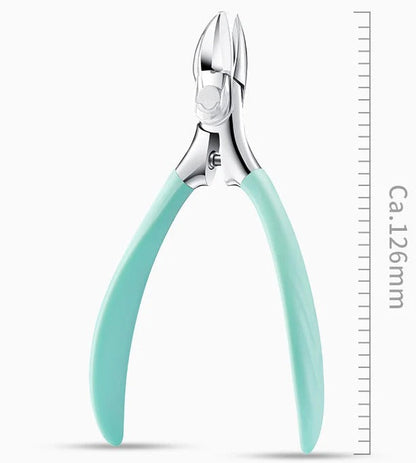 Nail Clippers Ergonomic Non-Slip Splash Guard Surgical Stainless Steel