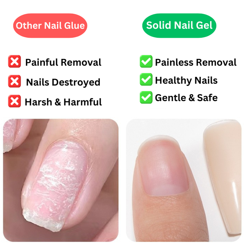 Nail Glue Gel Strong Hold LED & UV Cure