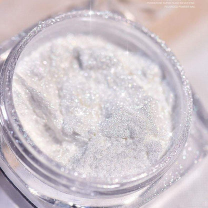 Nail Powder Mirror Finish Fine Chrome Long Lasting Shine