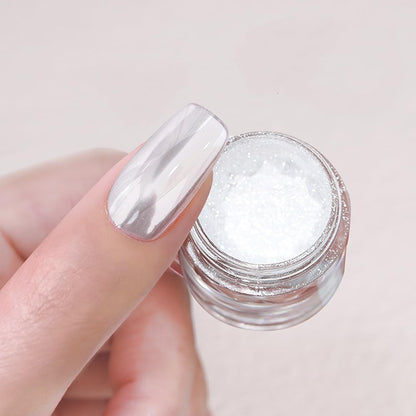 Nail Powder Mirror Finish Fine Chrome Long Lasting Shine