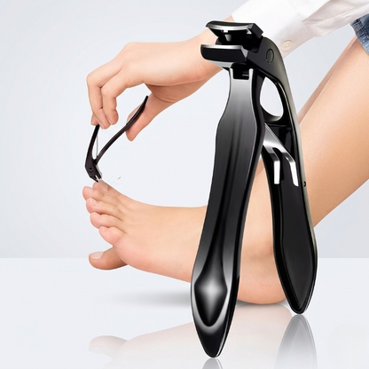 Nail Scissors Curved Stainless Steel Extra-Long Handle