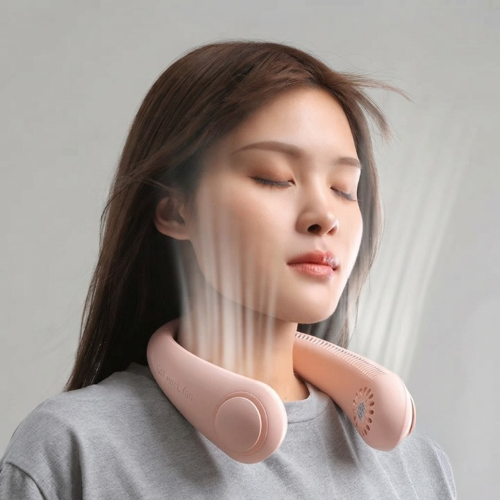 Neck Fan Hands-Free Bladeless USB Rechargeable