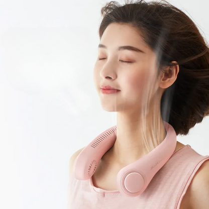 Neck Fan Hands-Free Bladeless USB Rechargeable