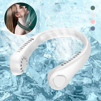 Neck Fan Hands-Free Bladeless USB Rechargeable
