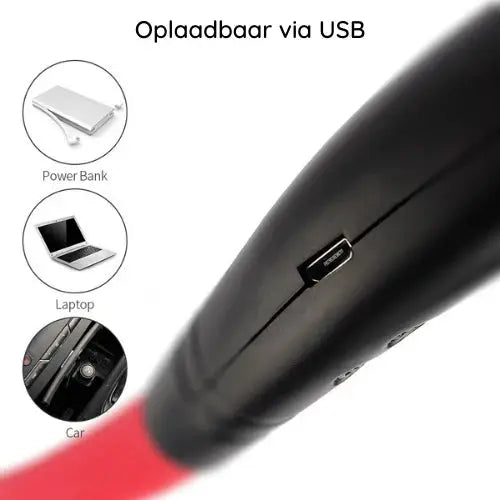 Neck Fan Hands-Free Dual-Head USB Rechargeable