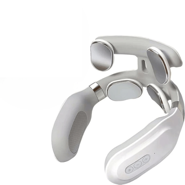 Neck Massager 4-in-1 Heat & Vibration Rechargeable & Wireless