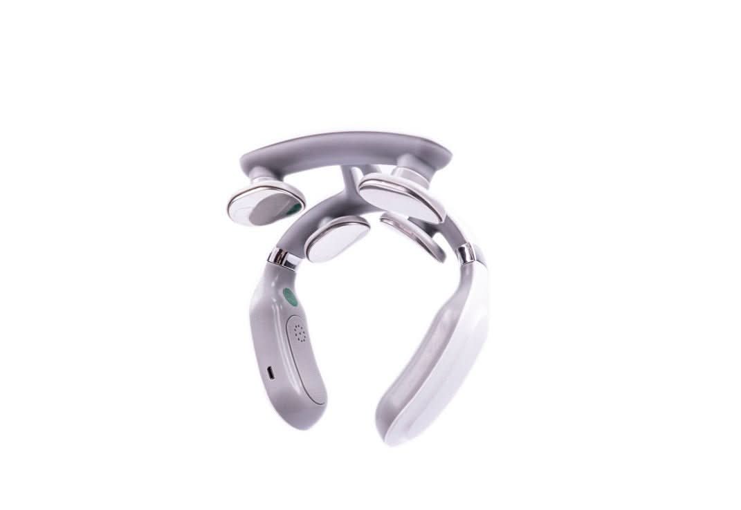 Neck Massager 4-in-1 Heat & Vibration Rechargeable & Wireless