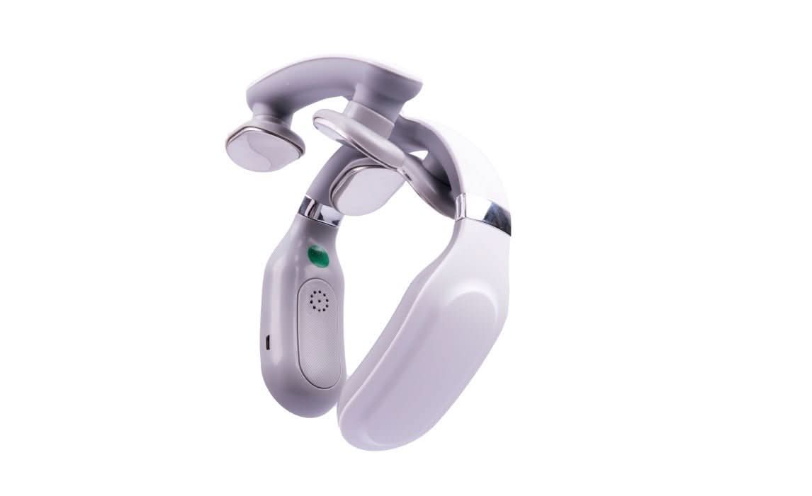 Neck Massager 4-in-1 Heat & Vibration Rechargeable & Wireless
