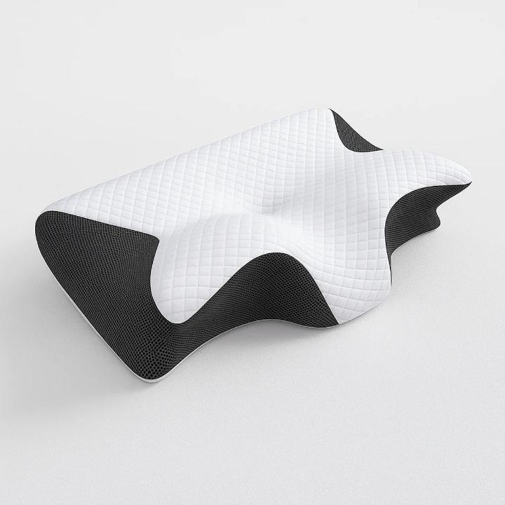 Neck Pillow Butterfly Memory Foam Cooling 3D Mesh