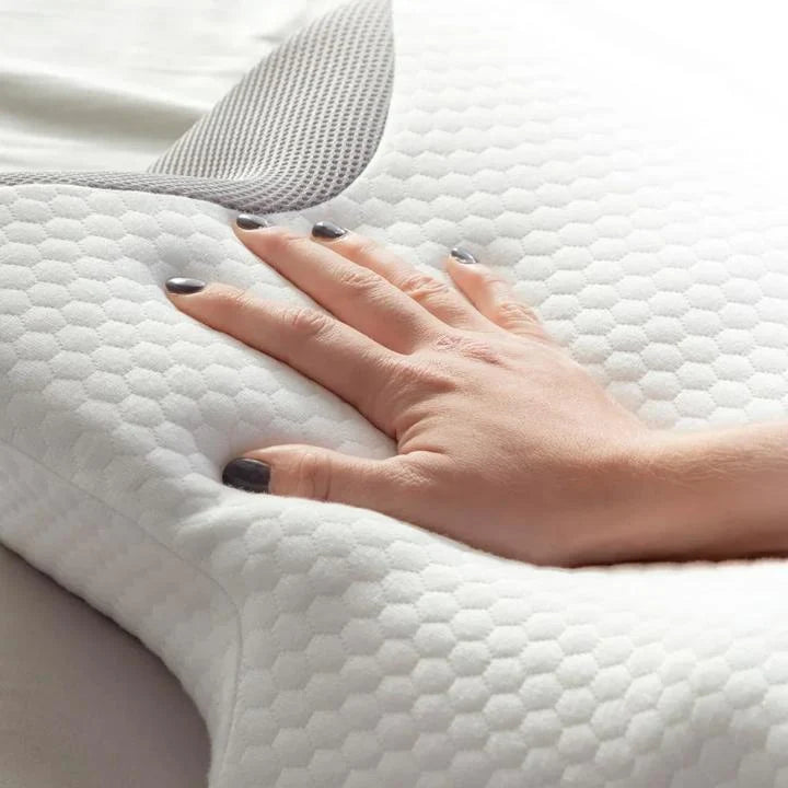 Neck Pillow Butterfly Memory Foam Cooling 3D Mesh