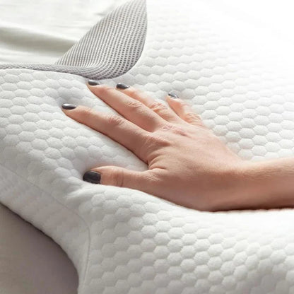 Neck Pillow Butterfly Memory Foam Cooling 3D Mesh