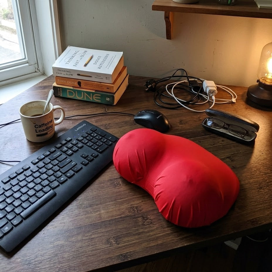 Neck Pillow Memory Foam Removable Machine Washable Cover