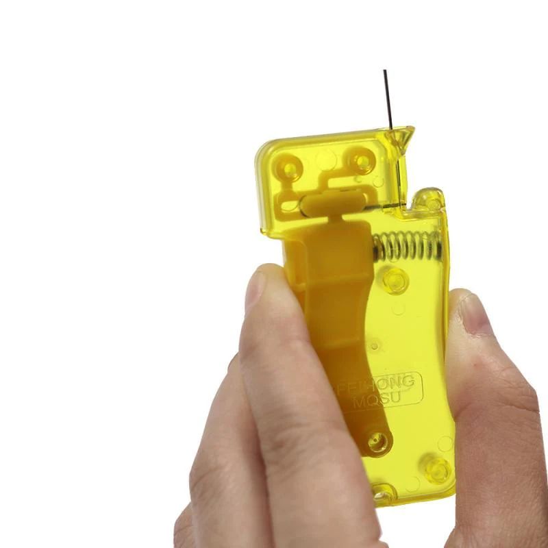 Needle Threader Automatic Metal Tip Set of 2