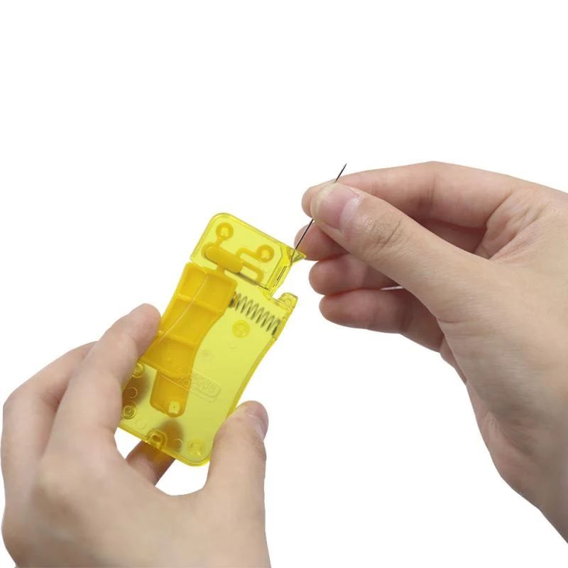 Needle Threader Automatic Metal Tip Set of 2