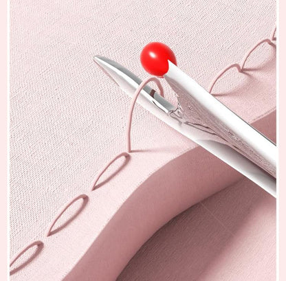 Needle Threader & Seam Ripper Instant-Threading Stainless Steel Tip