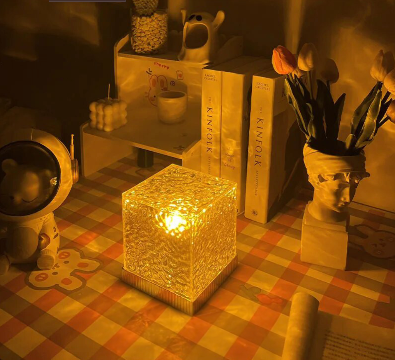 Night Light 16-Color LED USB Rechargeable & Remote Control