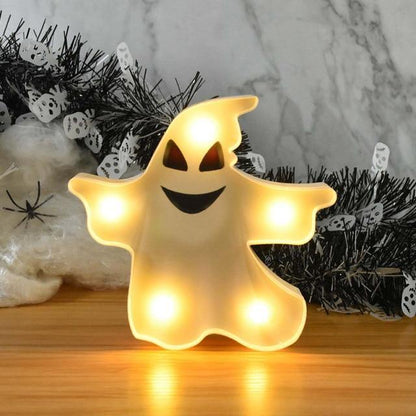 Night Light Halloween Warm White Battery-Powered