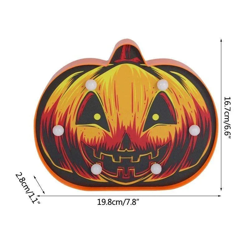 Night Light Halloween Warm White Battery-Powered