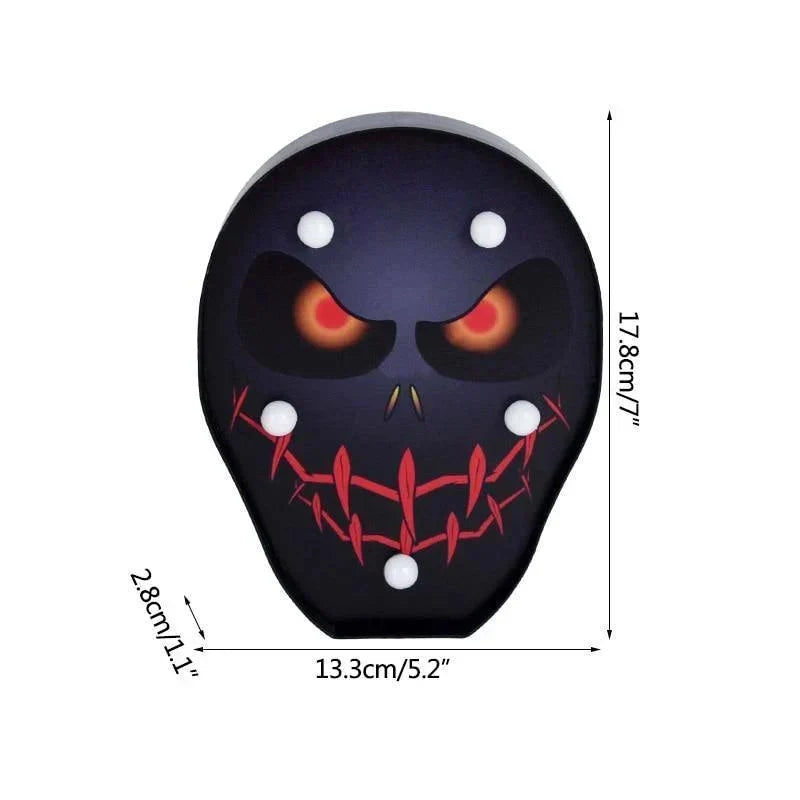 Night Light Halloween Warm White Battery-Powered