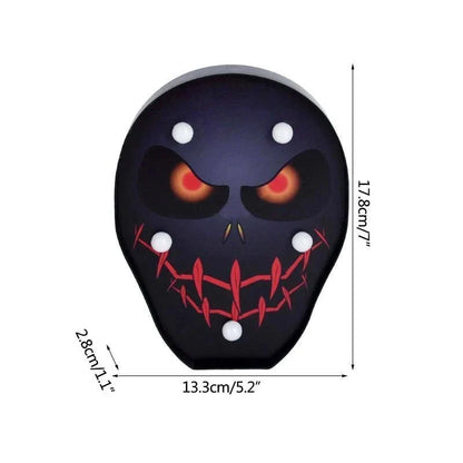 Night Light Halloween Warm White Battery-Powered