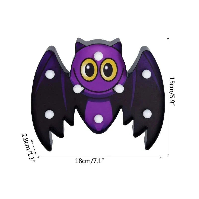 Night Light Halloween Warm White Battery-Powered