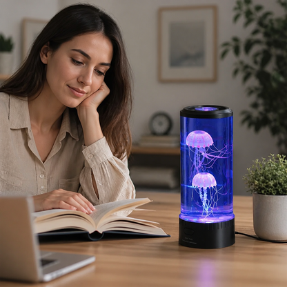 Night Light Jellyfish Color-Changing LED USB Powered