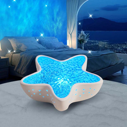 Night Light Projector Ocean Wave 7 Colors Rechargeable