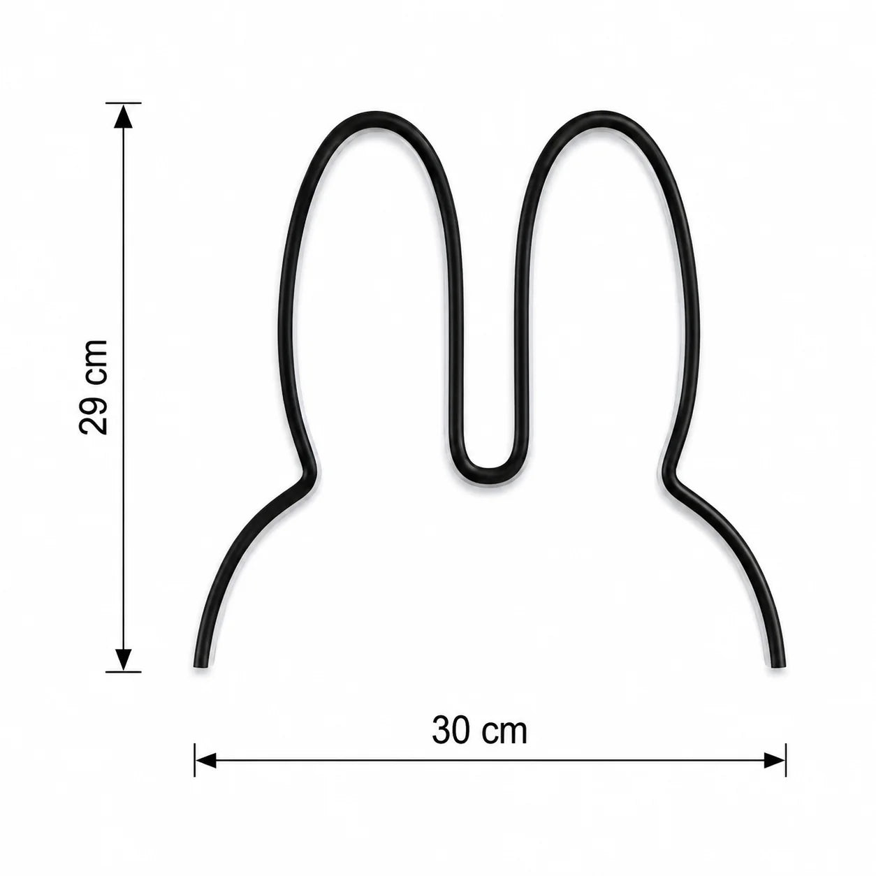 Night Light Rabbit-Shaped Color-Changing USB Rechargeable