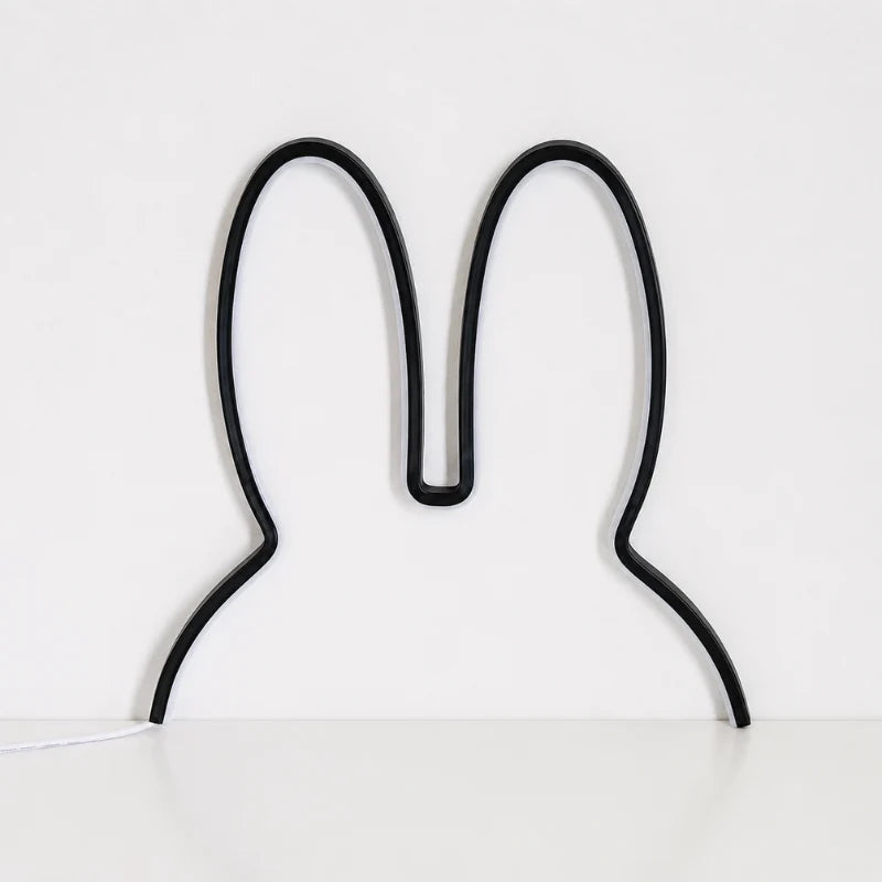 Night Light Rabbit-Shaped Color-Changing USB Rechargeable