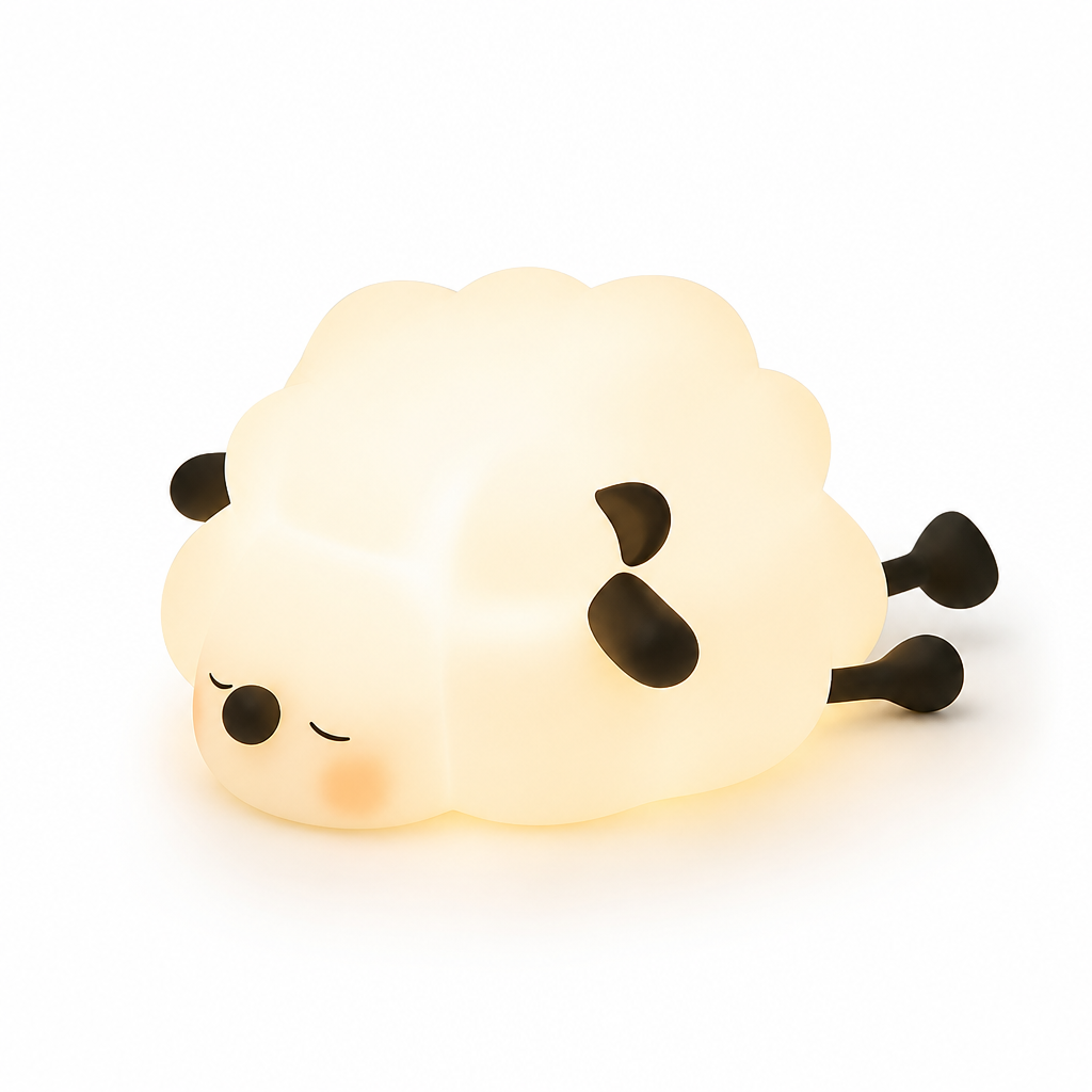 Night Light Soft Silicone Warm Glow USB Rechargeable