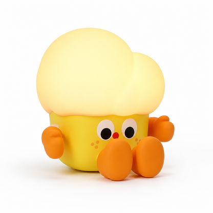 Night Light Soft Silicone Warm Glow USB Rechargeable
