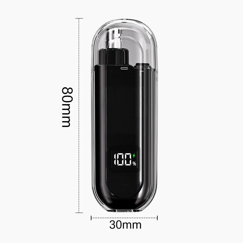Nose & Ear Hair Trimmer Rounded Blade USB-C Rechargeable