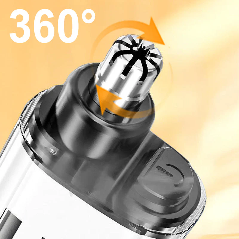 Nose & Ear Hair Trimmer Rounded Blade USB-C Rechargeable