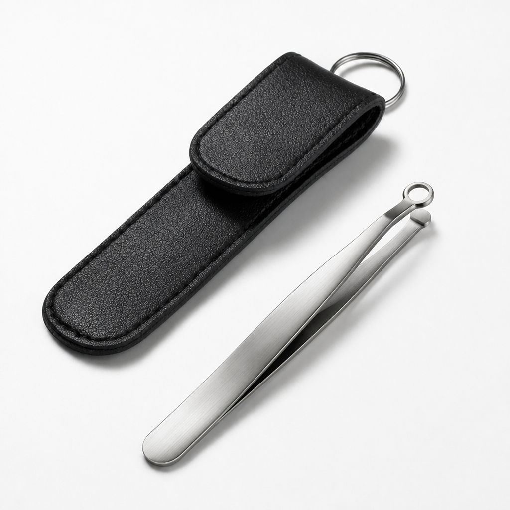 Nose Hair Scissors Rounded Safety Tip & Stainless Steel